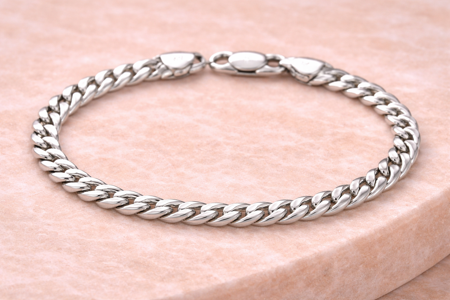 Sterling Silver Curb Bracelet
