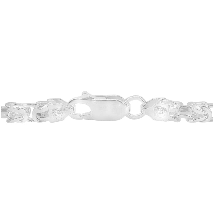 Sterling Silver Byzantine Bracelet