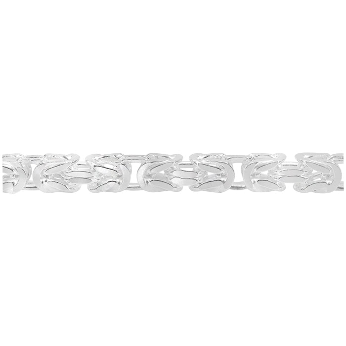 Sterling Silver Byzantine Bracelet