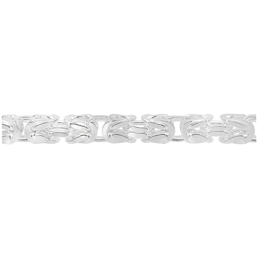 Sterling Silver Byzantine Bracelet