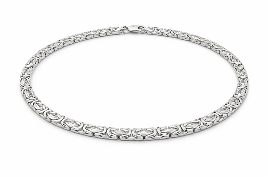 Sterling Silver Byzantine Chain