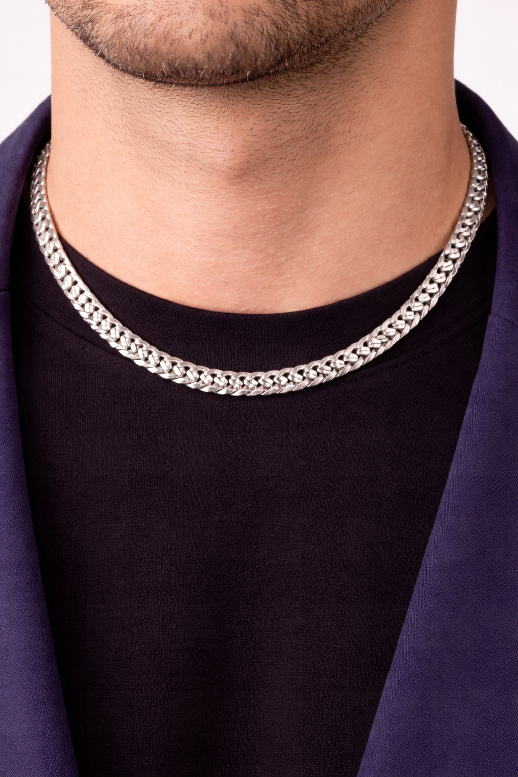 Sterling Silver Franco Chain