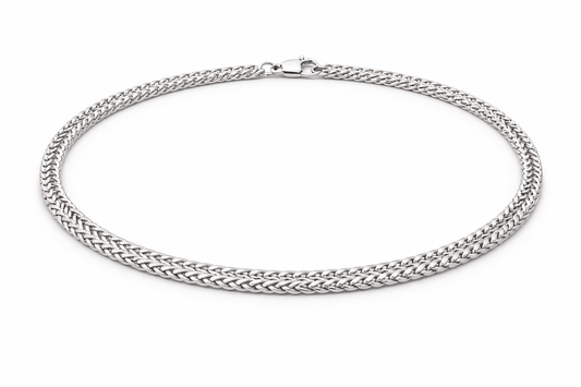 Sterling Silver Franco Chain