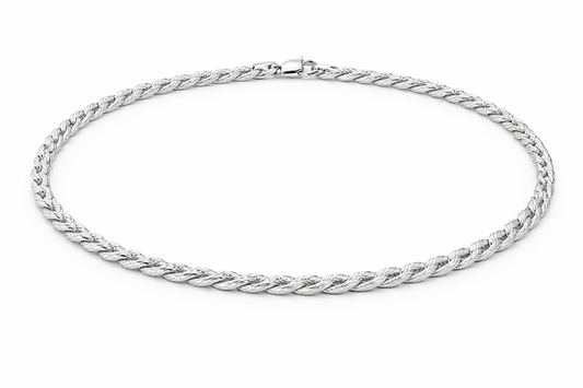 Sterling Silver Rope Chain