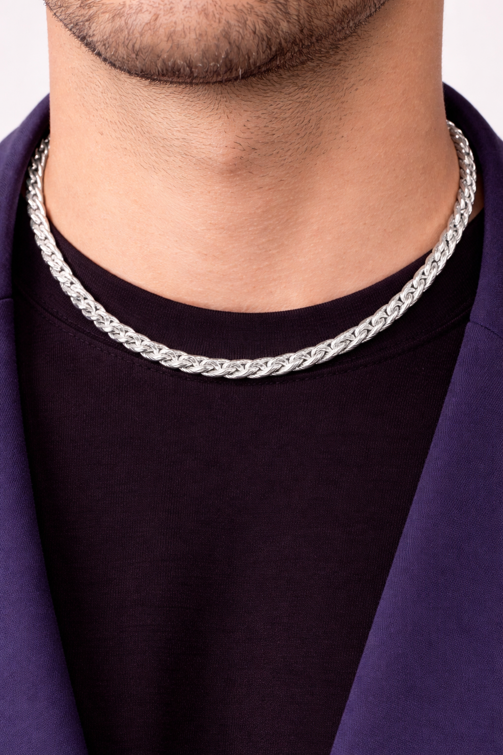 Sterling Silver Rope Chain