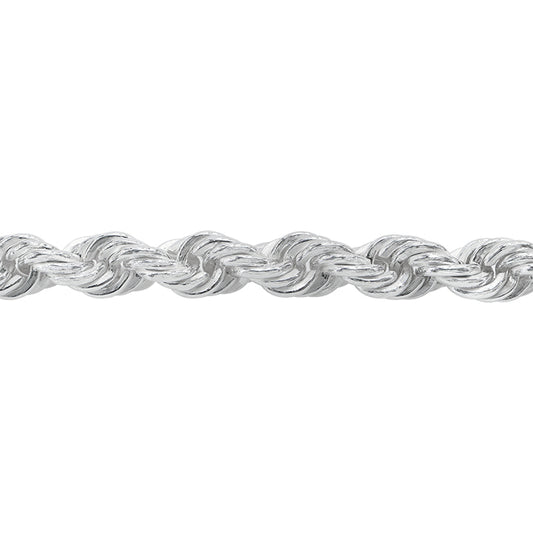 Sterling Silver Rope Bracelet